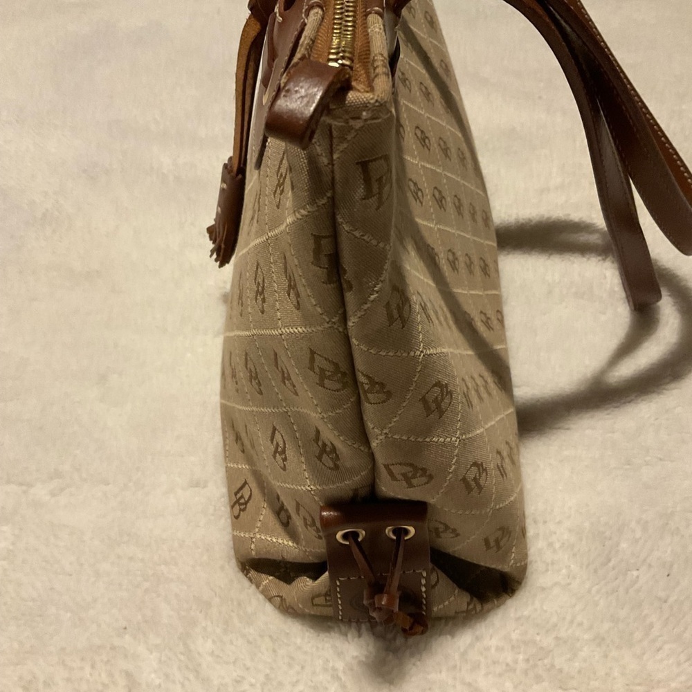 Dooney & Bourke Monogram Satchel Bag - Picture 7 of 12